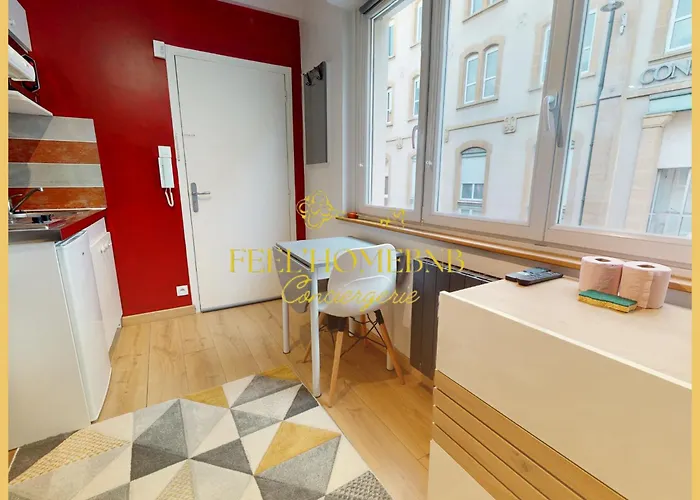 Le Petit Cocon, Station, Center & Free Coffee Lägenhet Nancy